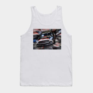 Speeding Mercedes-AMG GT4 Tank Top